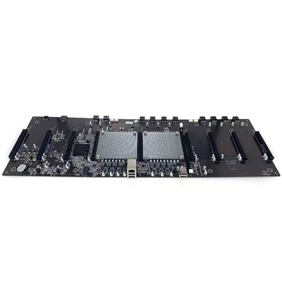 Bo mạch chủ GPU X79 9 cho Cạc đồ họa chuyên dụng Rtx3060 Tốc độ đầy đủ 48mh / S Khe cắm 65mm