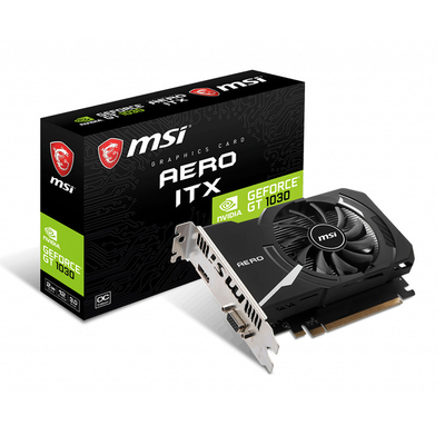 Card đồ họa MSI GeForce GT 1030 AERO ITX 2G OC V1Gaming PCI-E 3.0